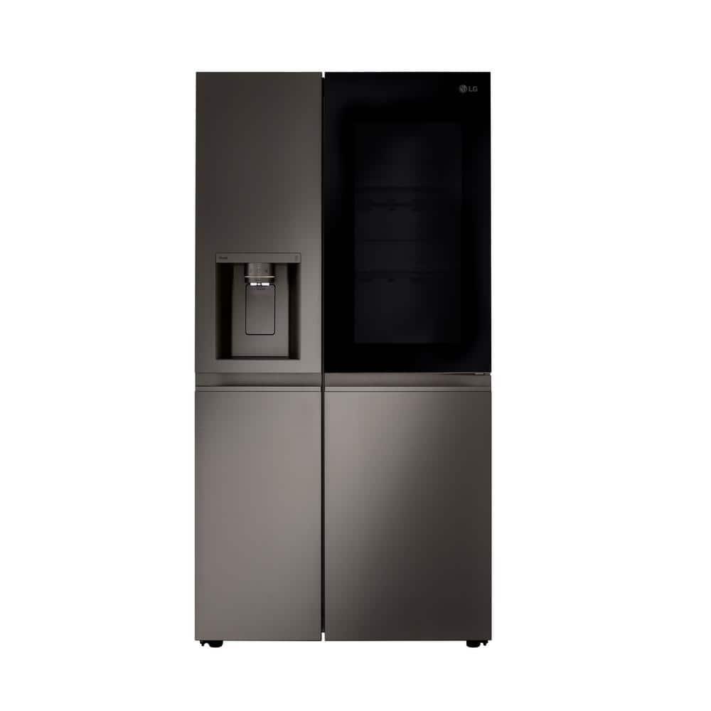 LG 27 cu. ft. Side by Side Smart Refrigerator w/ InstaView and Craft Ice