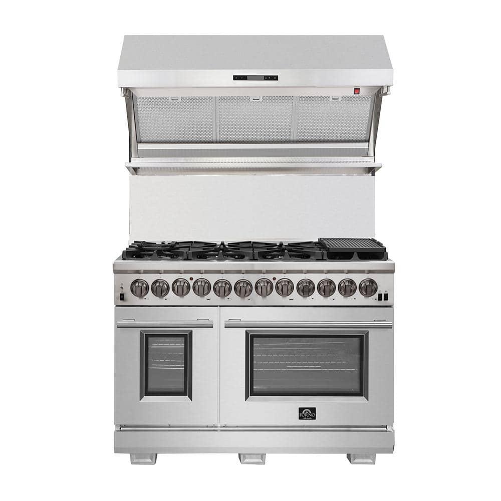 Capriasca - Titanium Professional 36" Freestanding Dual Fuel Range