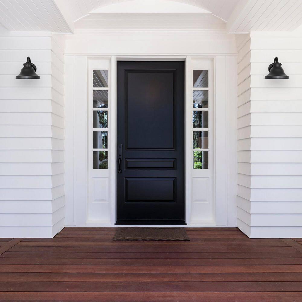 Bronze Direct Wired Electric Outdoor Wall Lantern Sconce