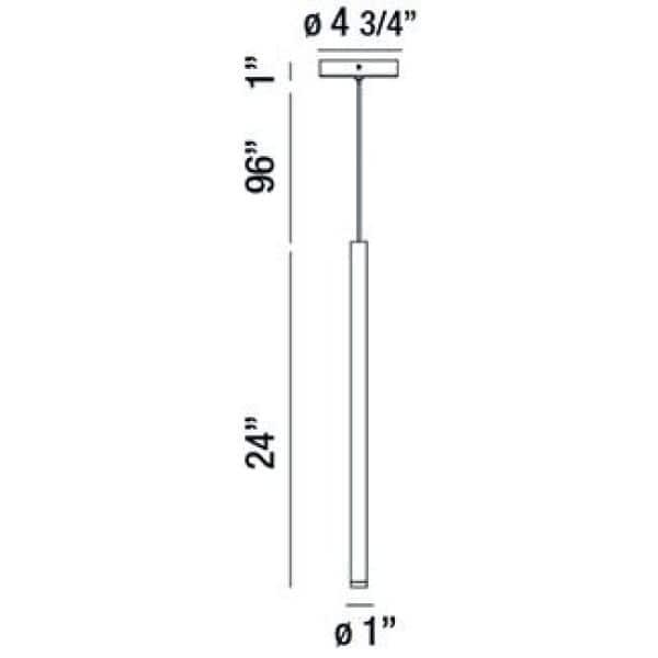 Navada 1 - Light LED Single Pendant