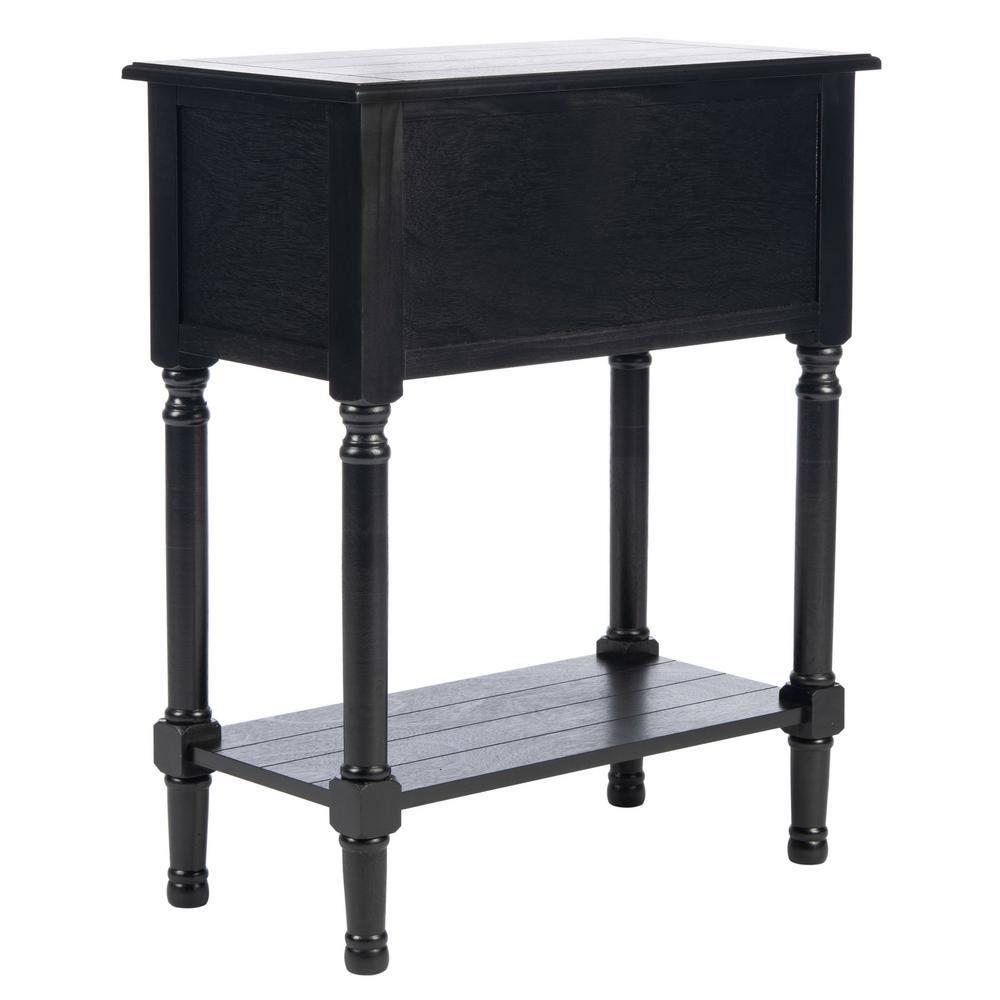 Primrose 3 Drawer Console Table - CNS5707B - Black - Safavieh
