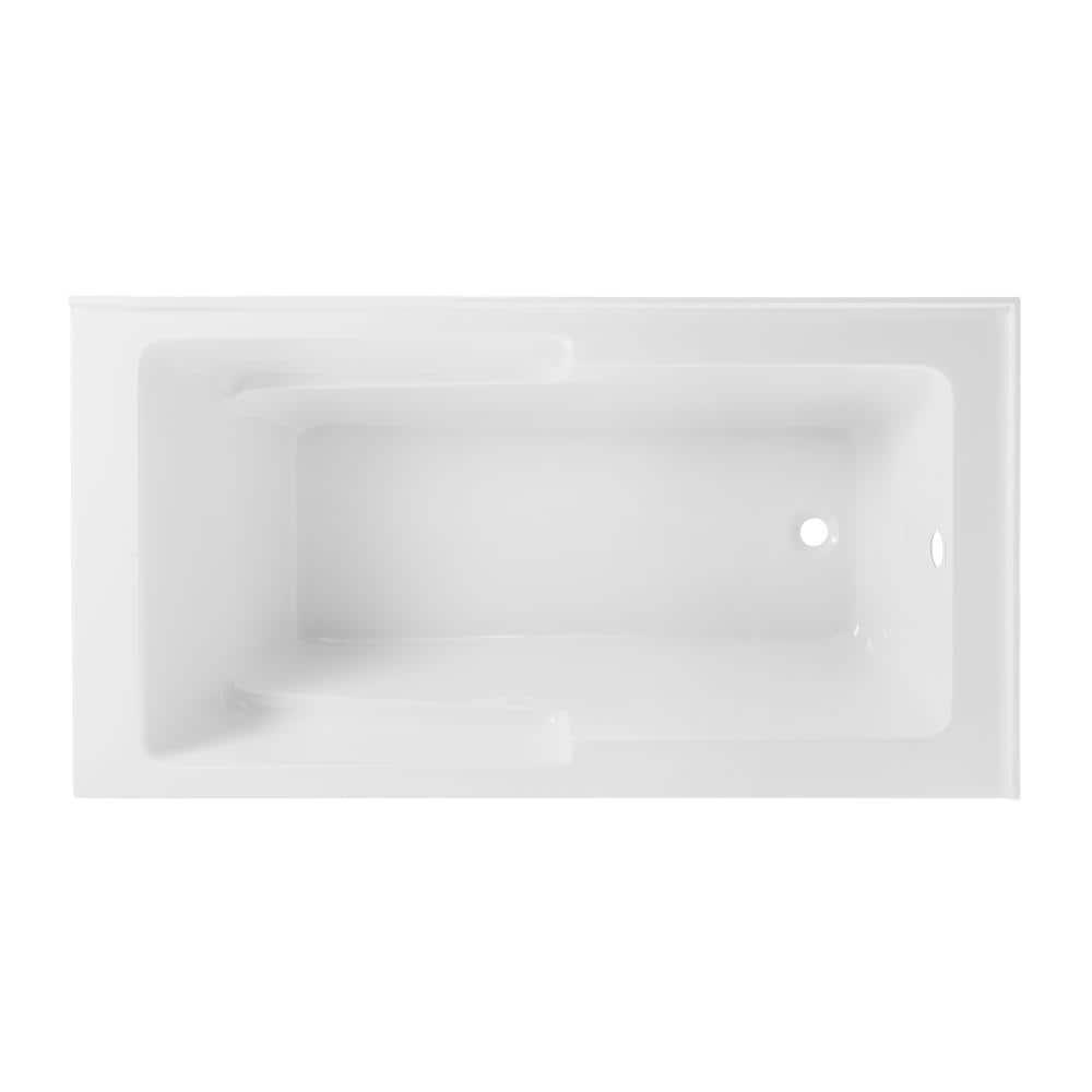 Claire 60" x 32" Alcove Tub with Corner Apron