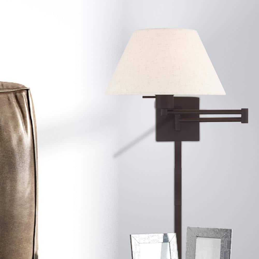 Livex Lighting 1 - Light Wall Light in  Bronze