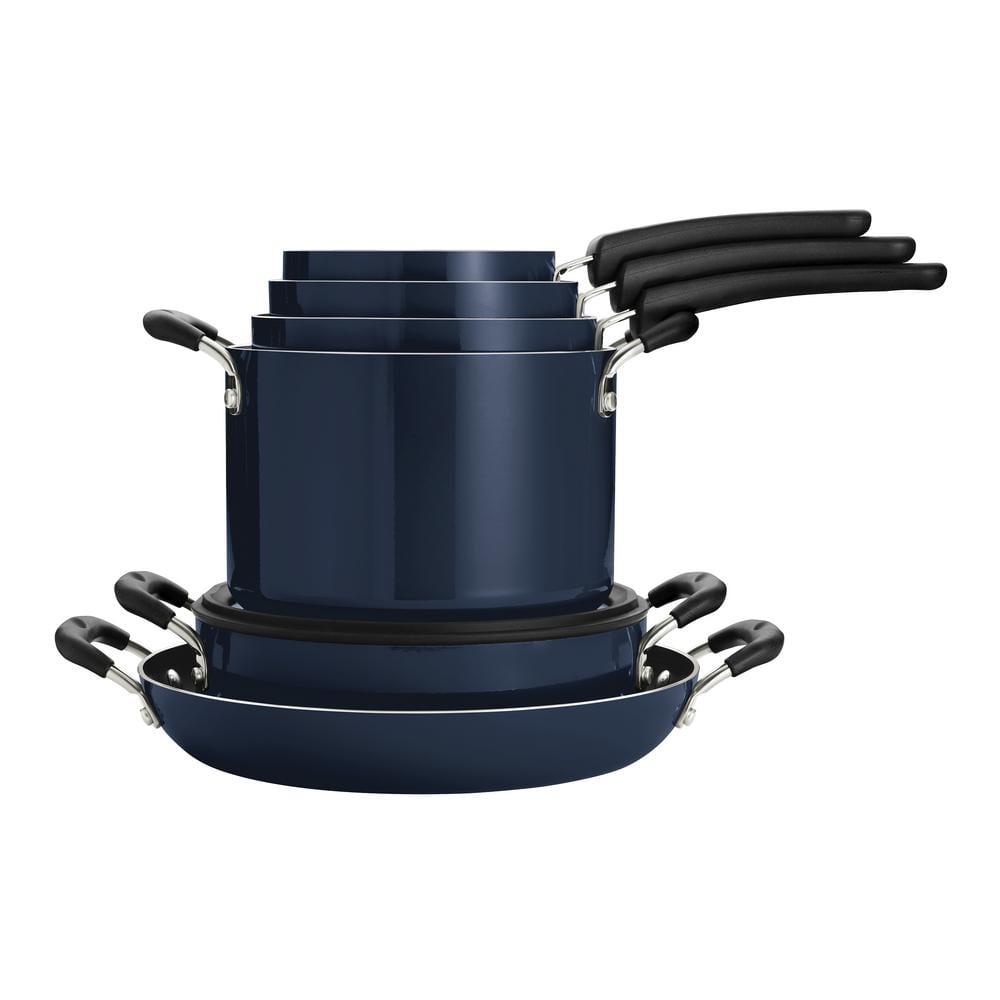 Tramontina Tramontina Aluminum Non Stick 11 Pc Nesting Cookware Set