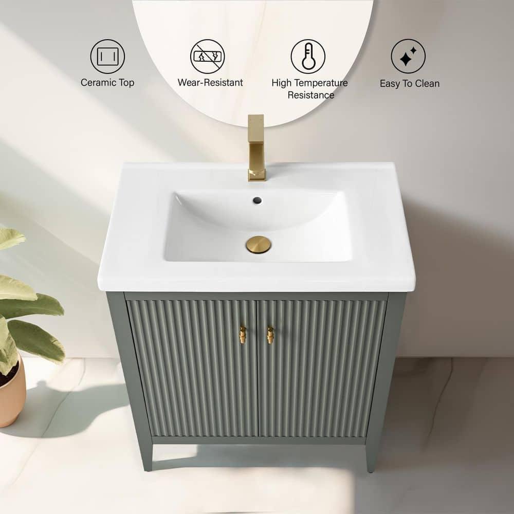30" Single Bathroom Vanity Set