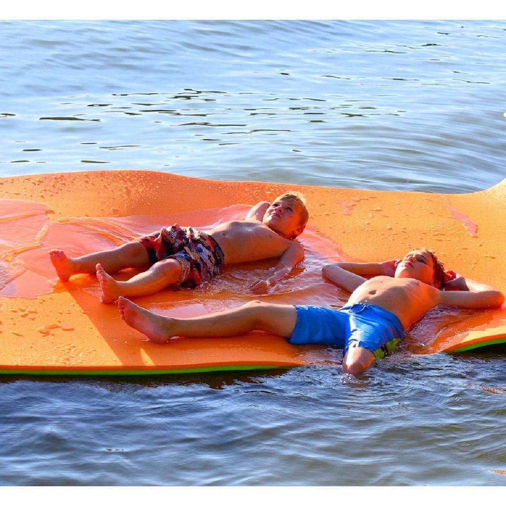 Rubber Dockie 9x5-Ft Floating Water Mat Pad