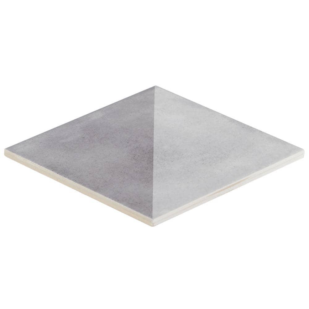 Quincy 7.87'' W x 7.87'' L Porcelain Encaustic Floor and Wall Tile