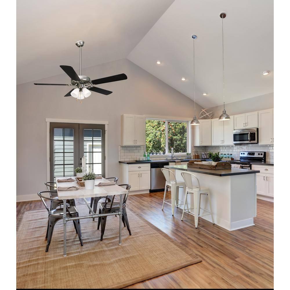 Design House 153486 Ceiling Fan Downrod 36", Satin Nickel
