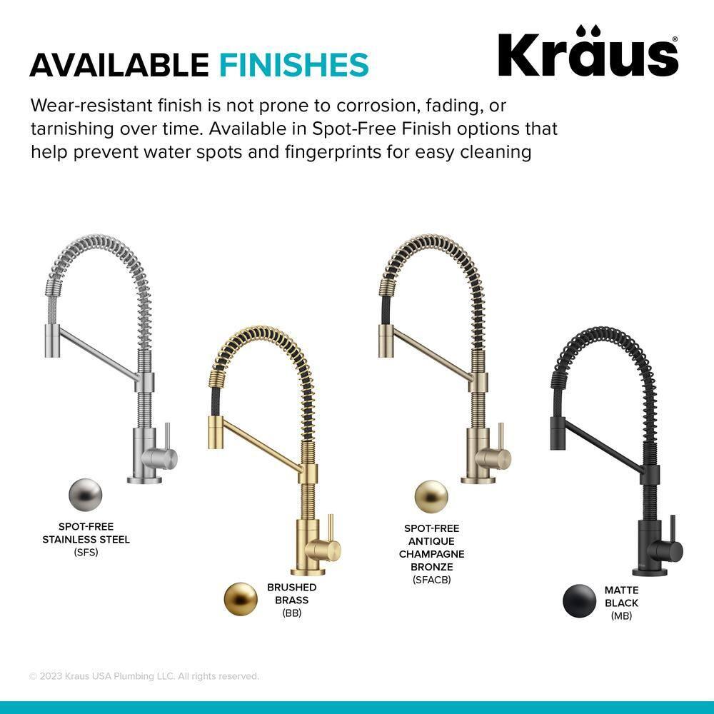 KRAUS Bolden Single Handle Drinking Water Filter Faucet for Reverse Osmosis or Water Filtration System