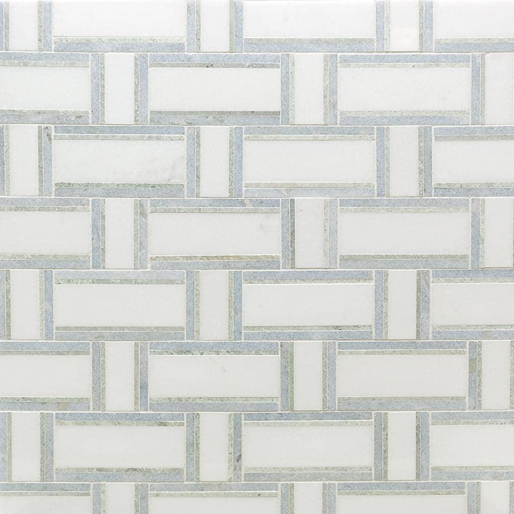 Bond Tile Mingle Natural Stone Mosaic Sheet Wall & Floor Tile