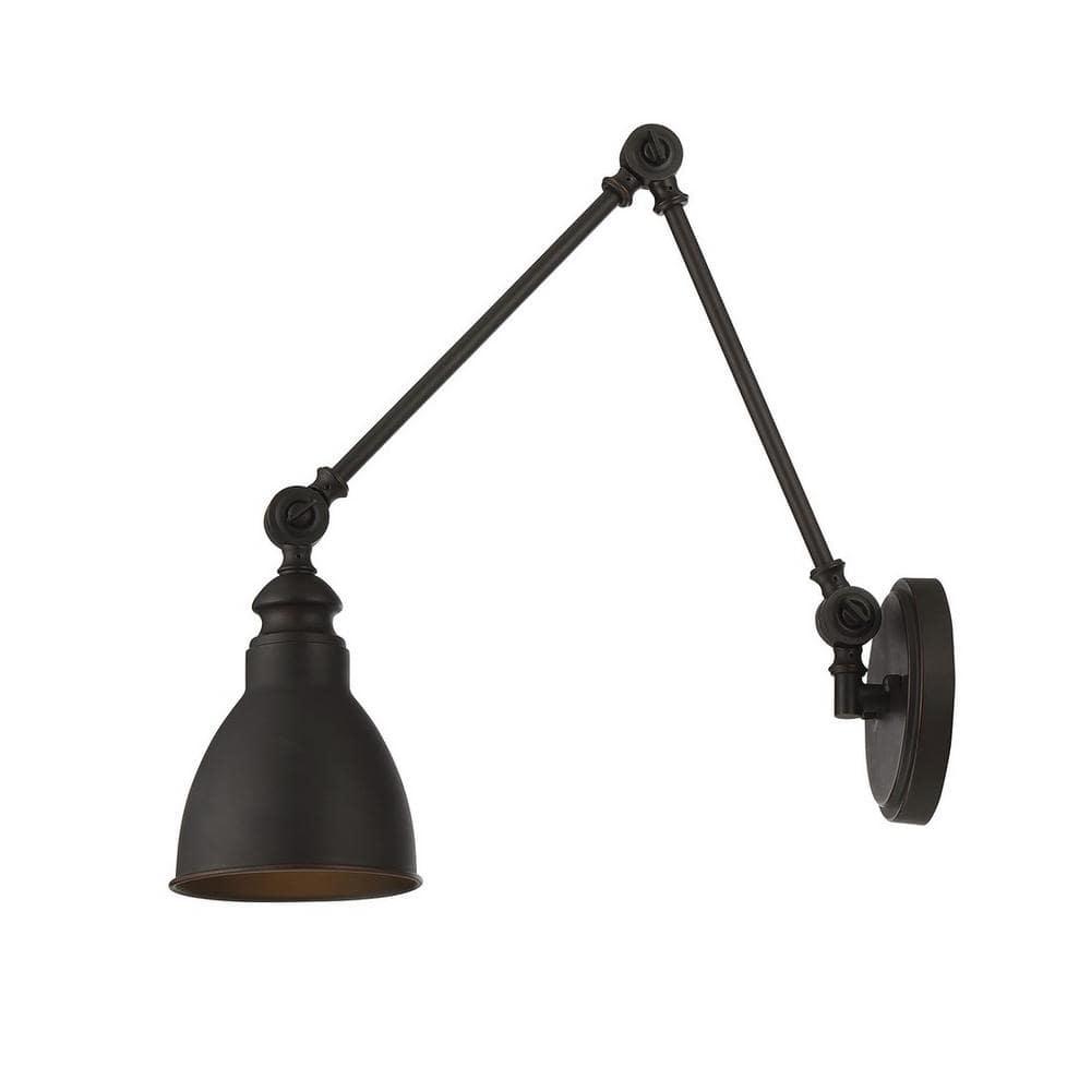 Savoy House Dakota 1 - Light Swing Arm Lamp in  English Bronze
