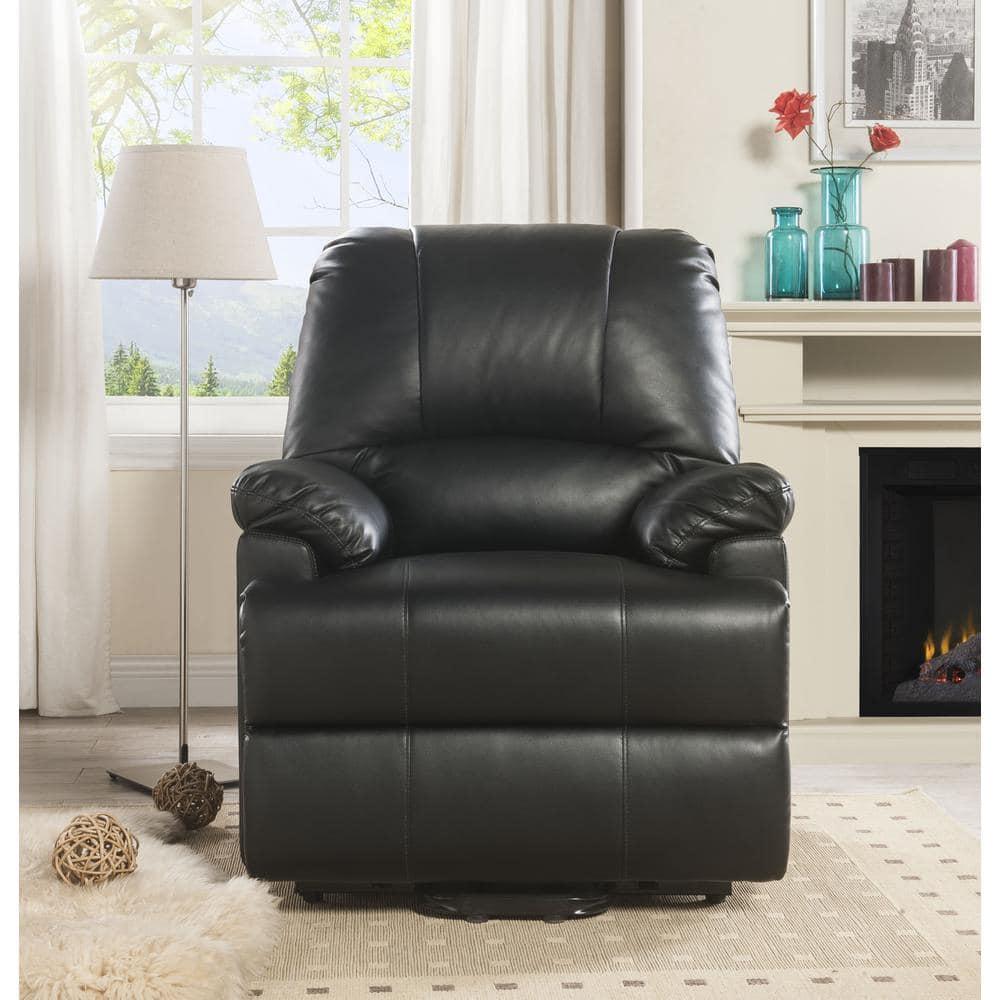 ACME Ixora Recliner with Power Lift and Massage in Black