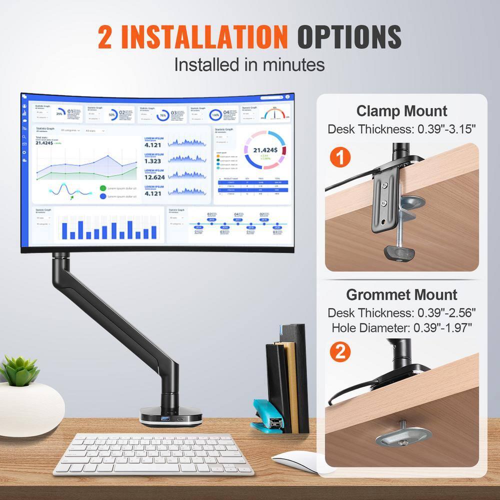 VEVOR VEVOR Single Screen Desktop Mount