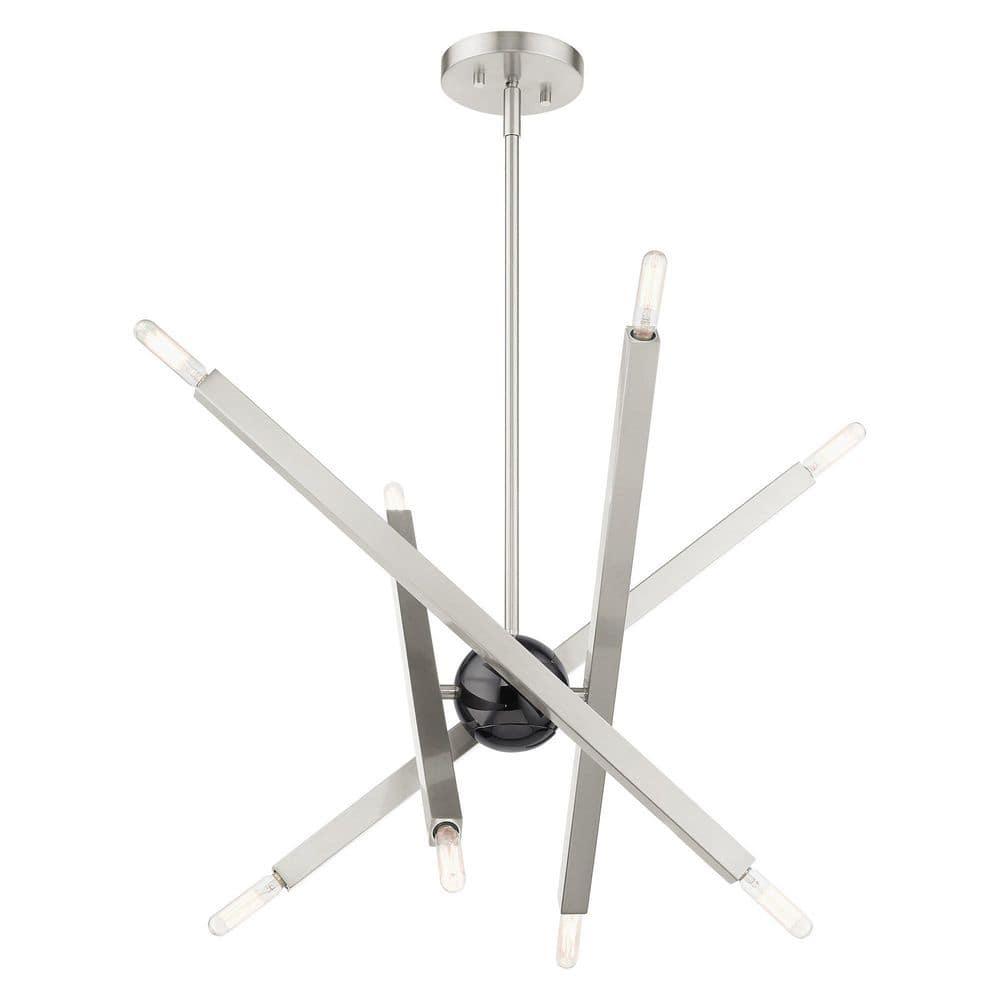 Mercury Row® Lydia 8 - Light Dimmable Modern Linear Chandelier