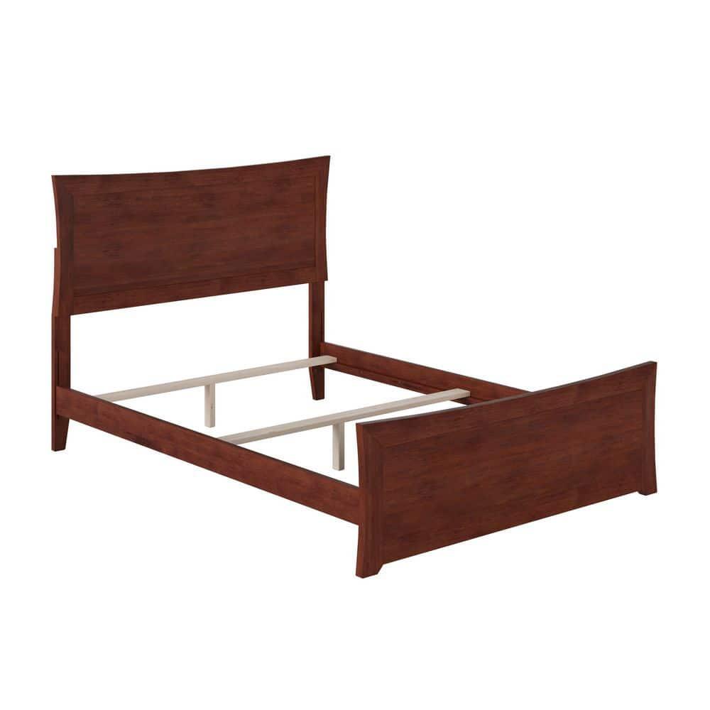 AFI Furnishings Metro Low Profile Solid Wood Platform Bed with Matching Footboard