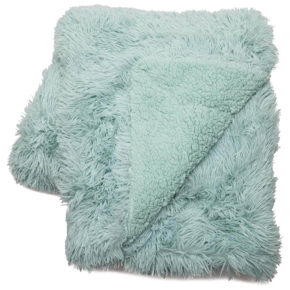 Chanasya Shaggy Shaggy Super Elegent Sherpa Long Fur Throw
