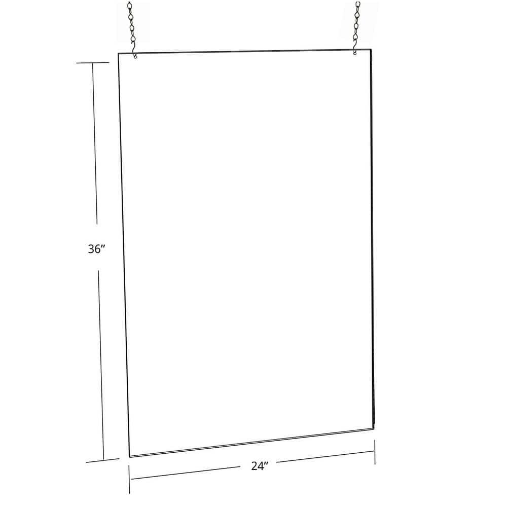 Azar 36" x 24" Hanging Poster Frame 172736