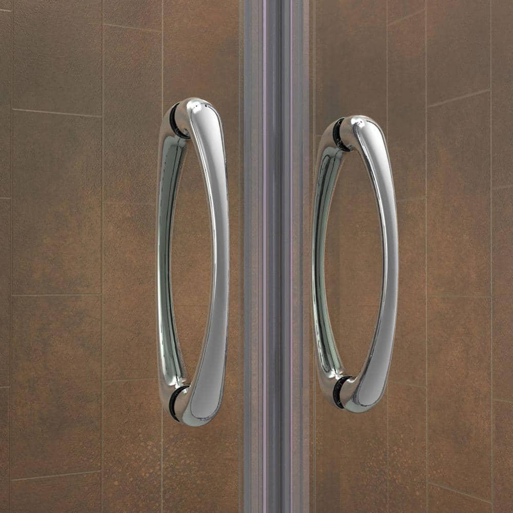 Visions 60" W x 74.75" Semi-Frameless Shower Encolusure