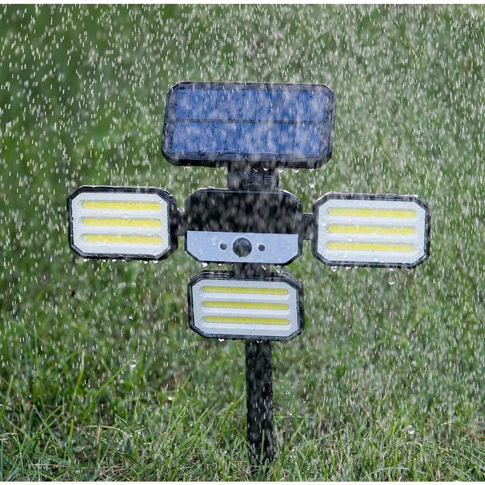 Bell + Howell Bell+Howell Bionic Solar Powered Floodlight with Remote Control, Wide Angle and Motion Activated