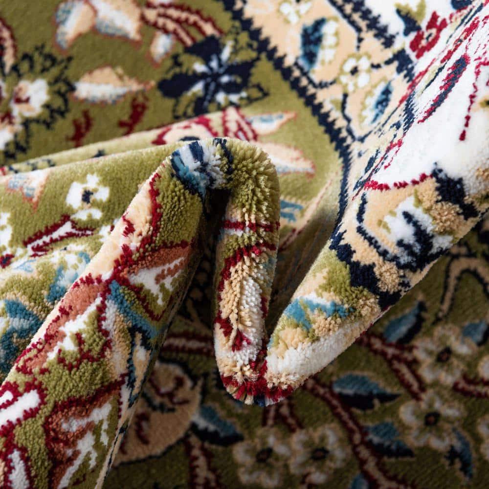 Narenj Bristol Green 3' 0 x 13' 0 Runner Rug