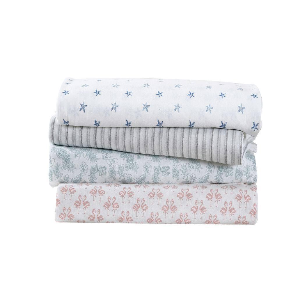 King Printed Pattern Sheet Set Hibiscus Bloom - Tommy Bahama