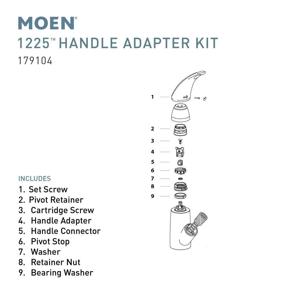 Moen Kitchen Handle Adapter Kit 179104