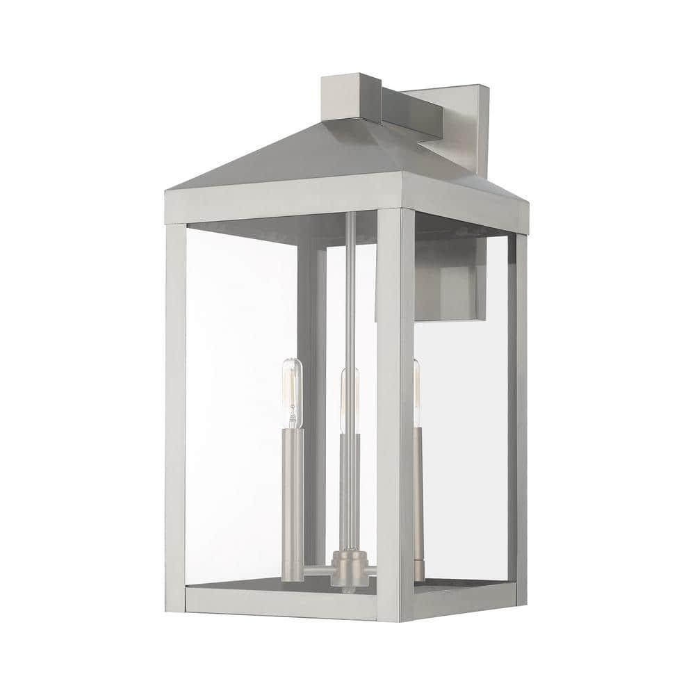 Livex Lighting Nyack 3 Light Outdoor Wall Lantern