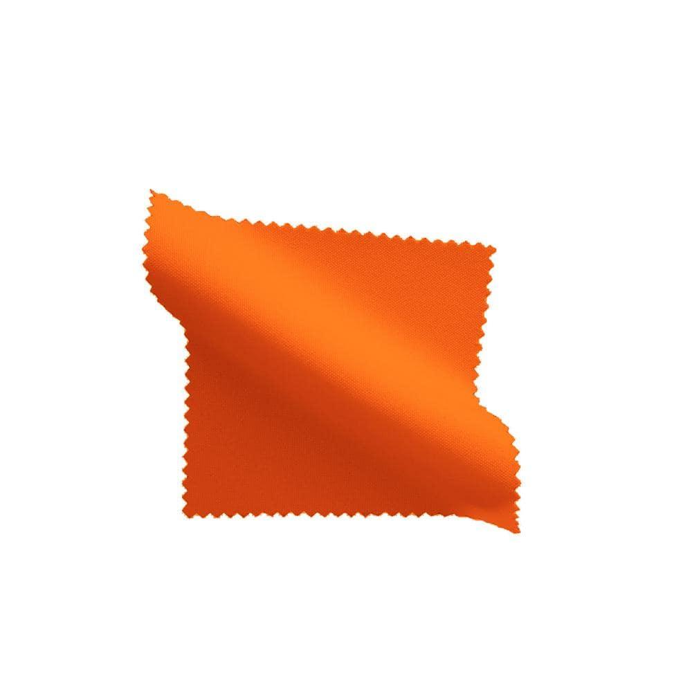 LA Linen Polyester Poplin Tablecloth 51-Inches Round, Orange