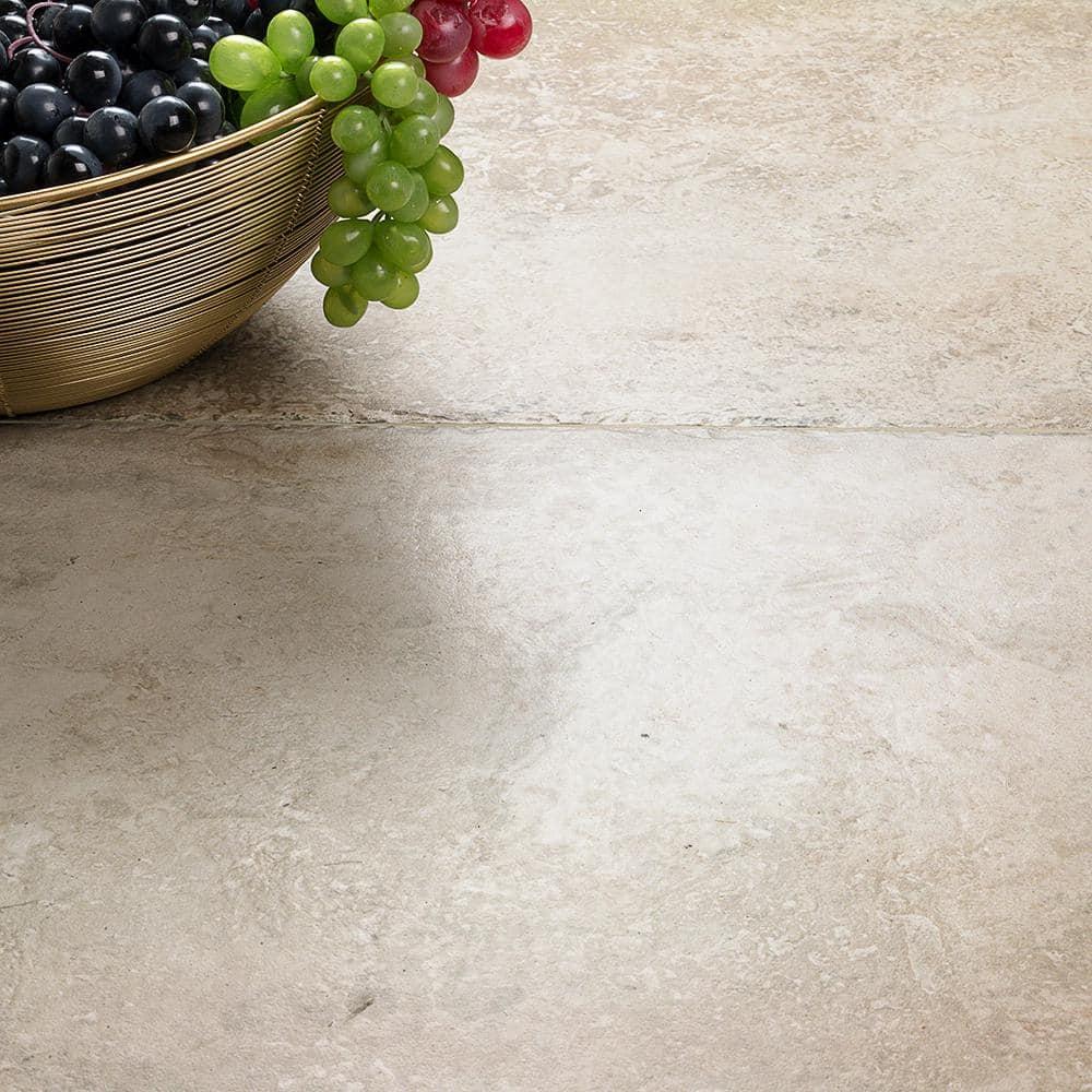 Alcazar 24" x 24" Porcelain Travertine Look Wall & Floor Tile