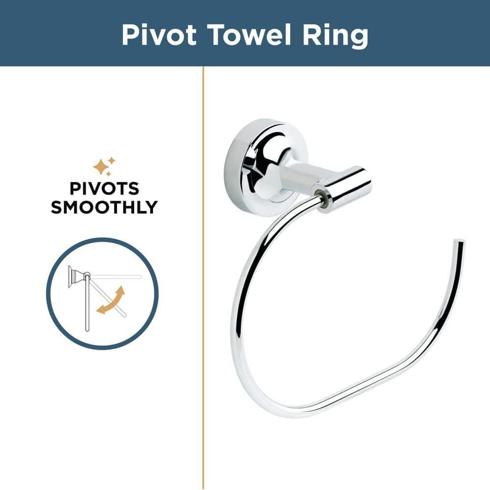 Voisin Round Open Towel Ring Bath Hardware Accessory