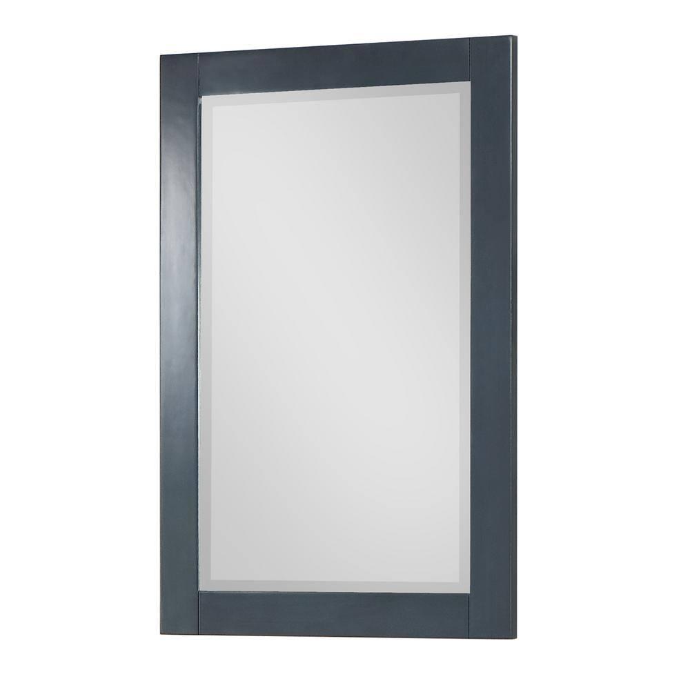 Ivy Wood Flat Wall Mirror