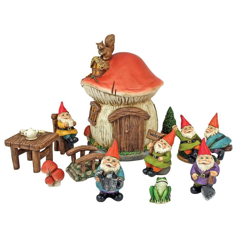 Design Toscano Tiny Forest Friends Fairy Garden