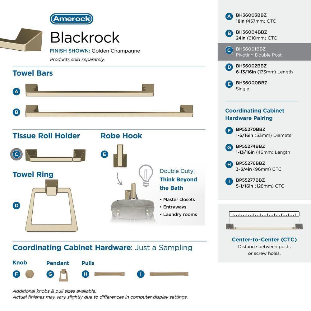 Blackrock Wall Mount Toilet Paper Holder