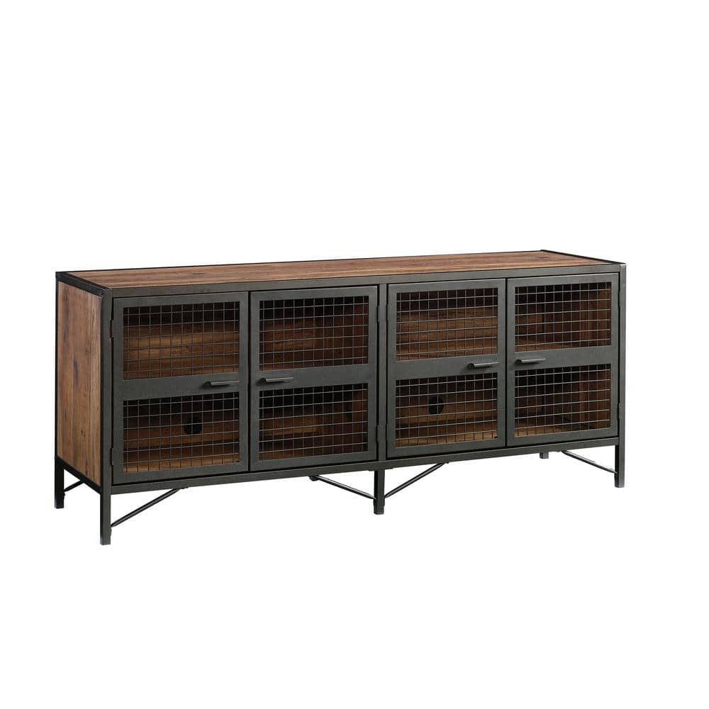 Sauder Boulevard Café TV Stand for TV's up to 70", Vintage Oak Finish