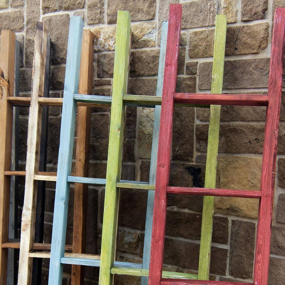 Ekena Millwork Vintage Farmhouse Rung Decorative Ladder