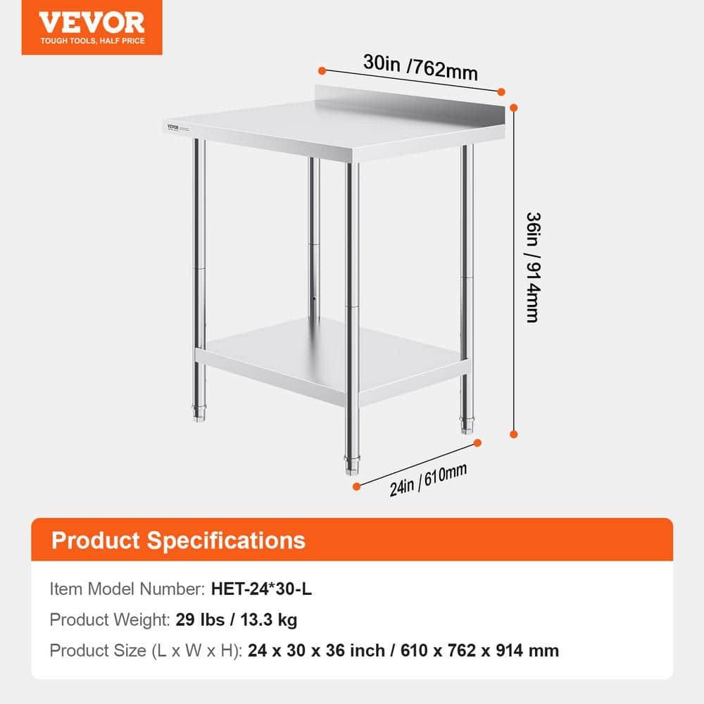 VEVOR Metal Kitchen Cart