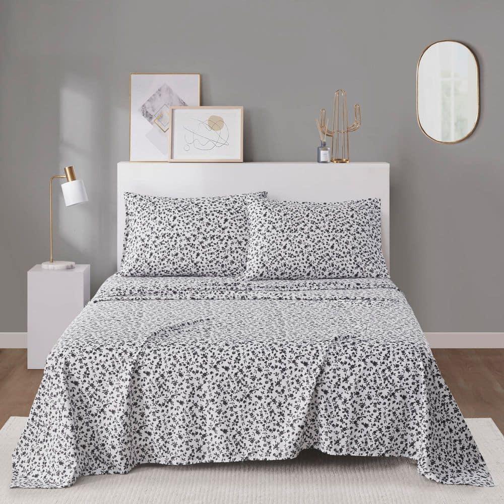 Madison Park Essentials 100% Cotton 200TC Printed Sheet Set