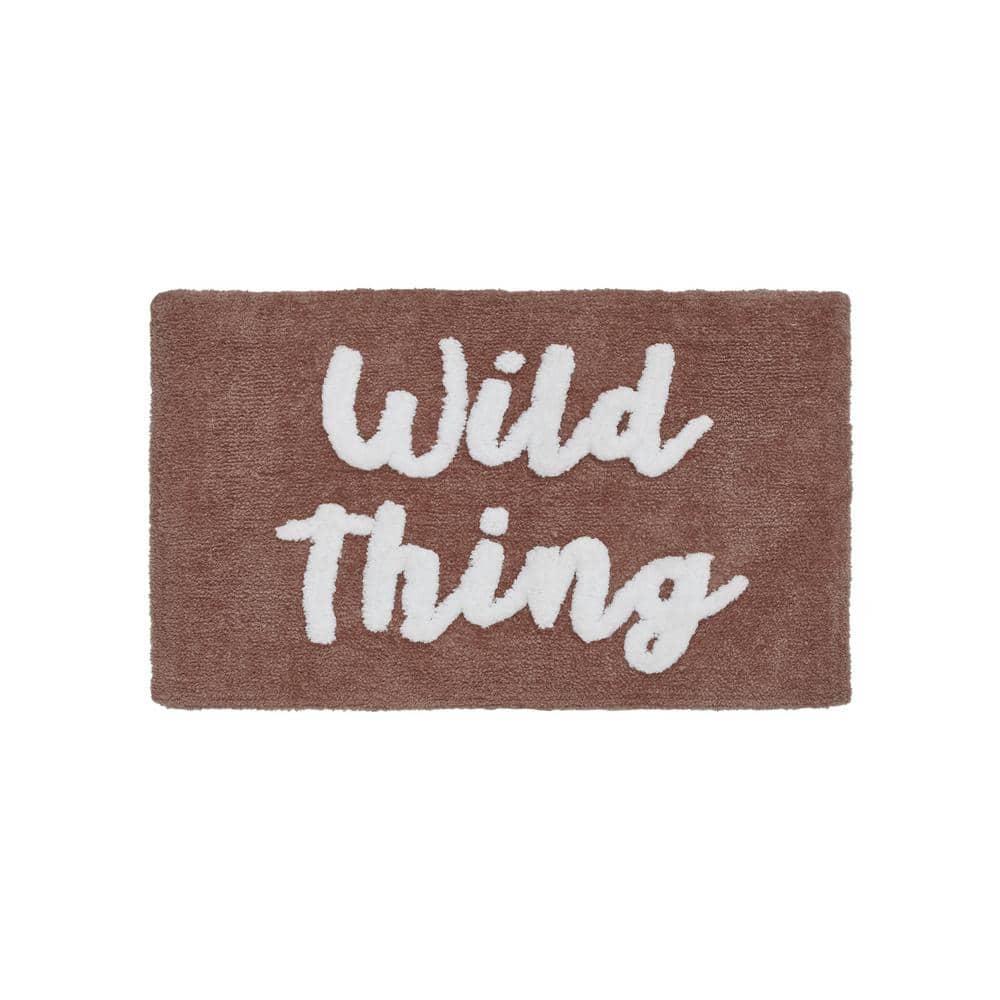 Jade & Oake Wild Thing Tufted Bath Rug, 20" x 32"