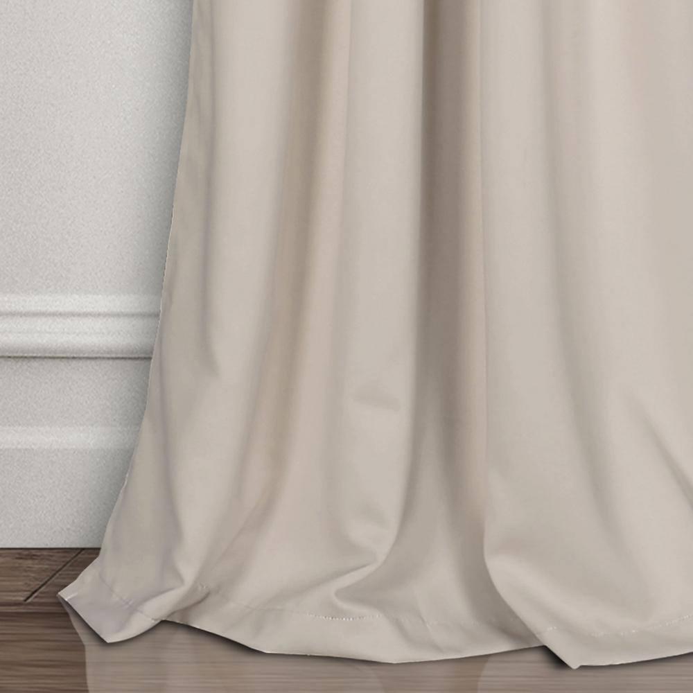 Lush Decor Insulated Polyester Blackout Curtain Pair (Set of 2)