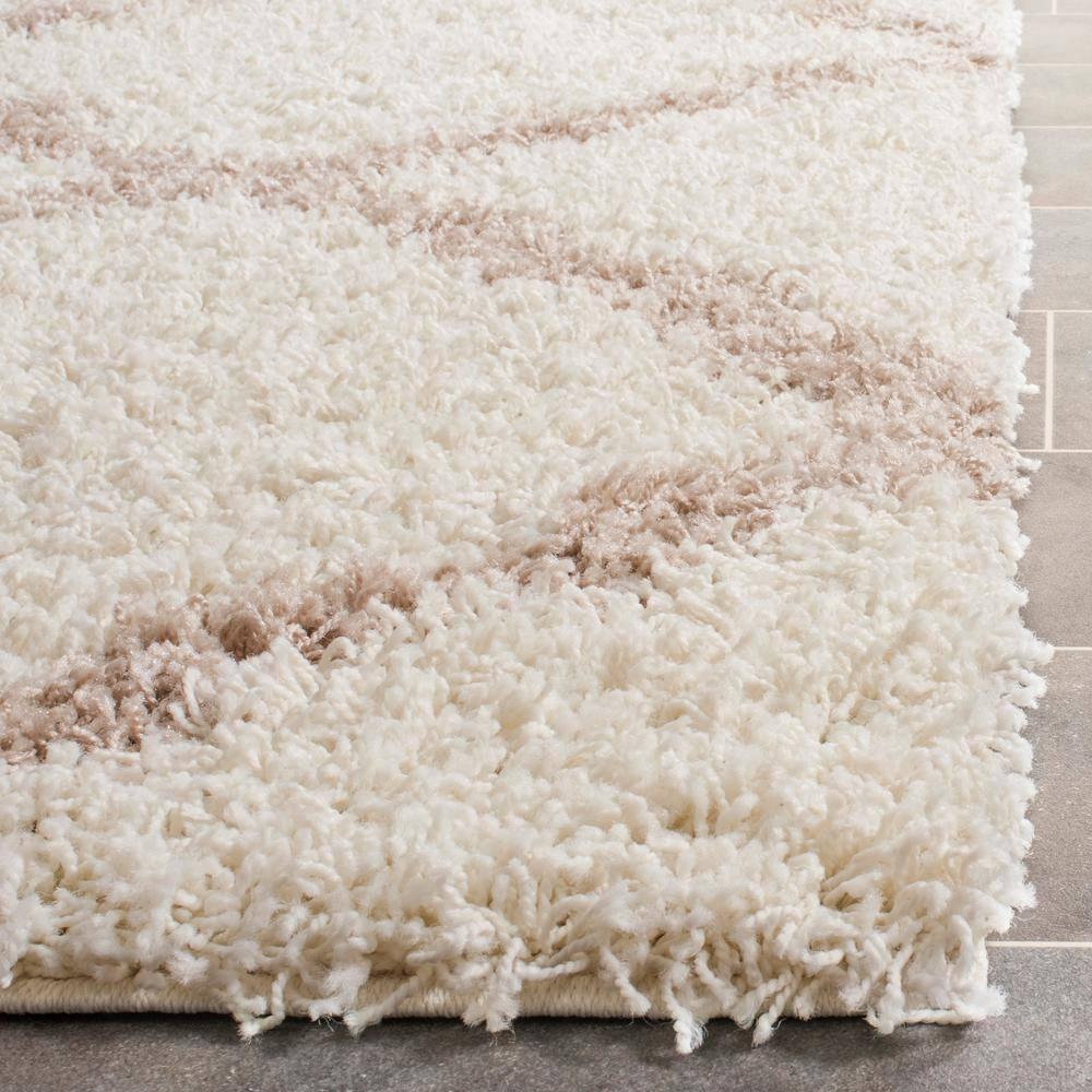 Dallas Shag SGD257 Power Loomed Indoor Area Rug - Ivory/Beige - 8'x10' - Safavieh.