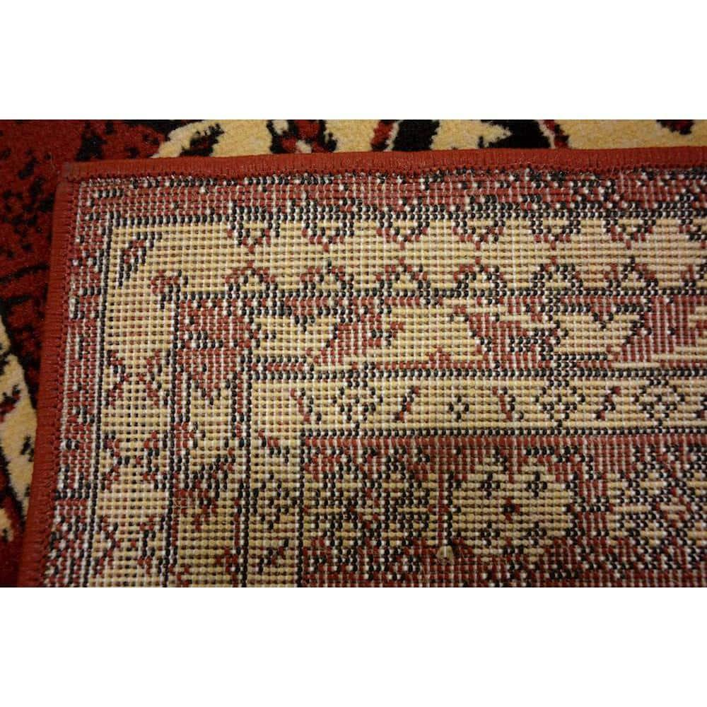 Unique Loom 2' 0 x 3' 1 Red Taftan Oasis Area Rug