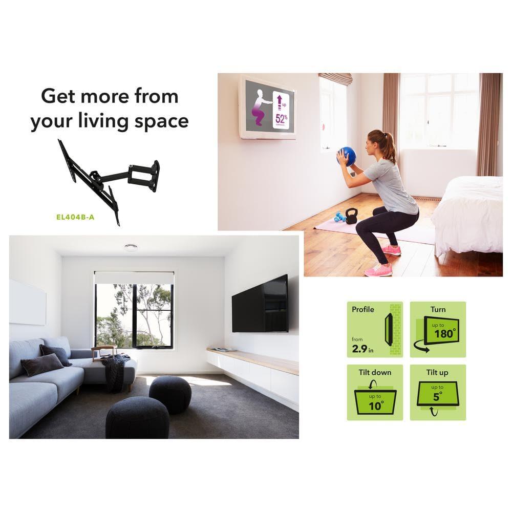 Pan, Swivel, Tilt and Extend Wall-Mount for 32 - 55 in. TVs