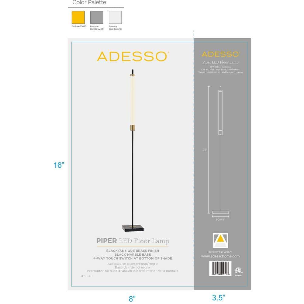 Piper LED Floor Lamp (72")