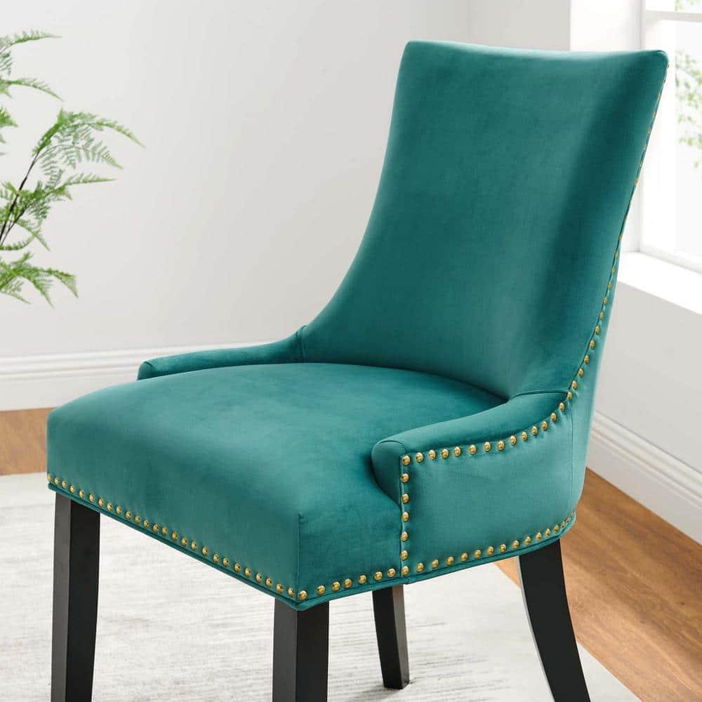 Modway Marquis Performance Velvet Dining Chairs by Modway (Set of 2)