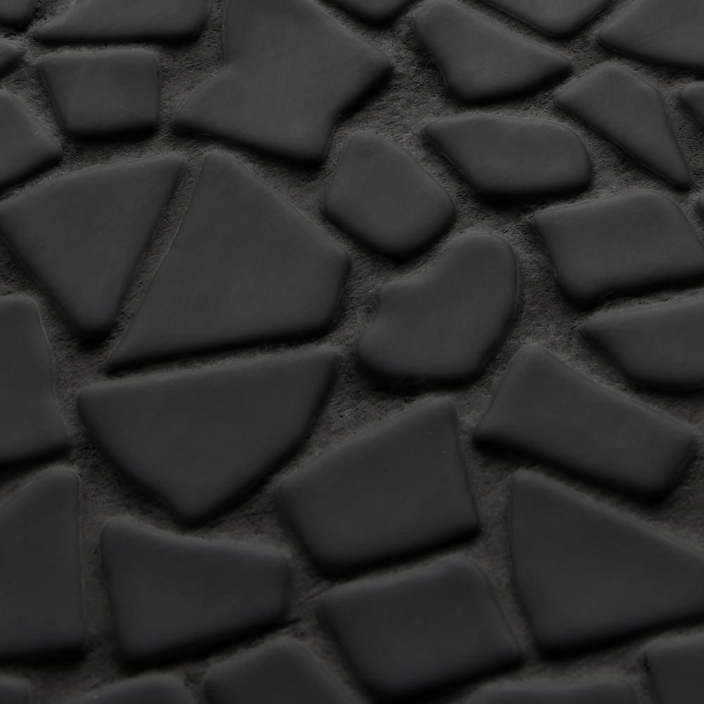 Sunwings 12" x 12" Pebble Recycled Glass Mosaic Floor & Wall Tile