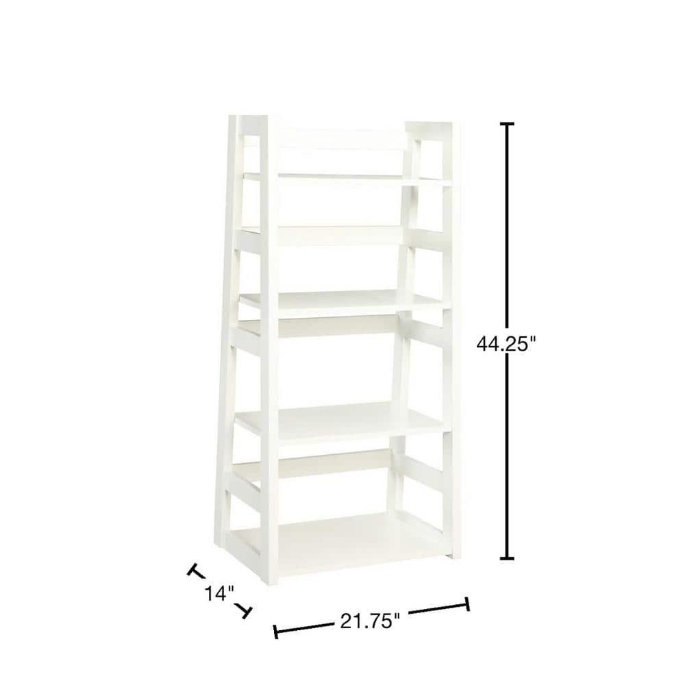 Convenience Concepts Designs2Go Trestle Bookcase, White