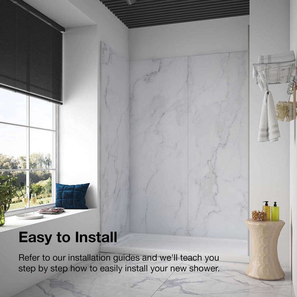 59.69'' W 80'' H Rectangle Tub Enclosure