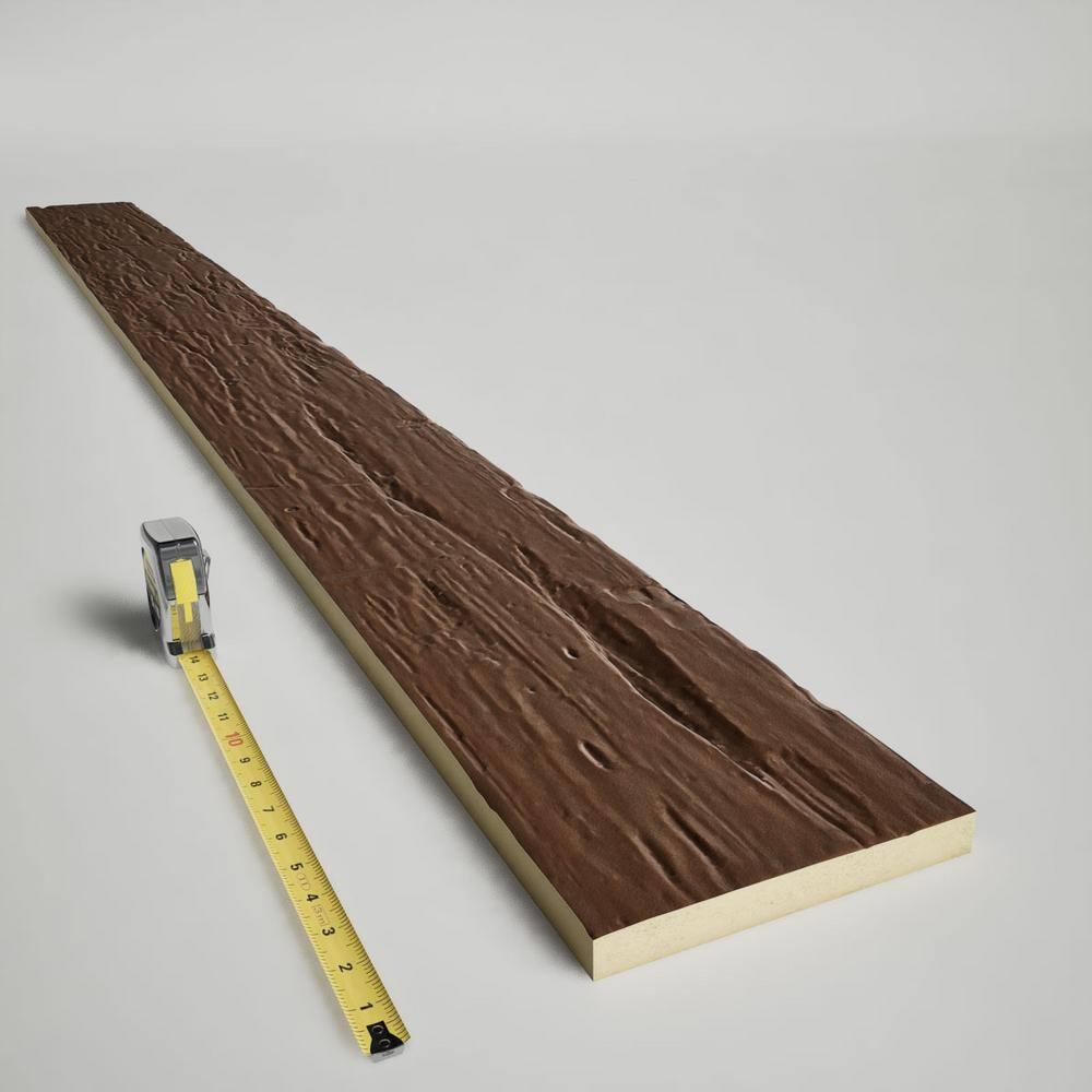 Hand Hewn Endurathane Faux Wood Beam Plank