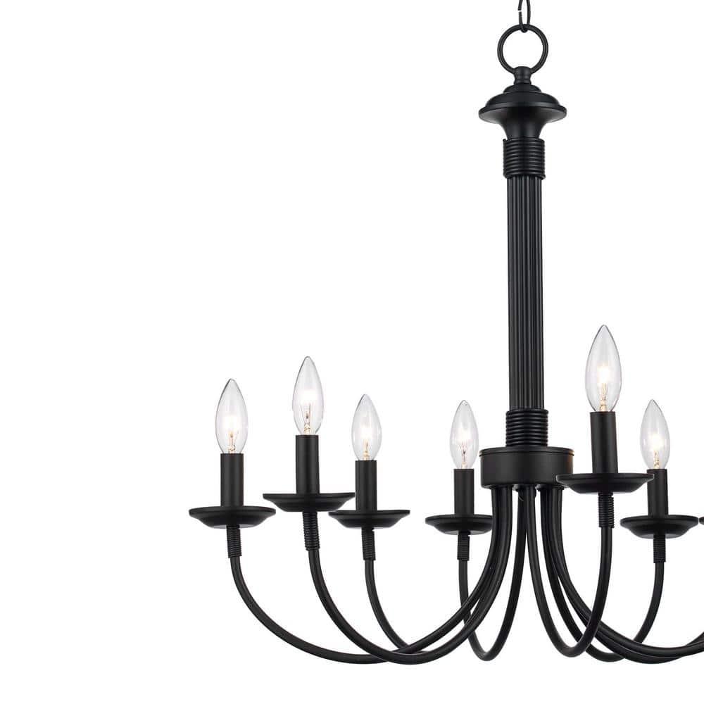 Trans Globe Lighting - Four Light Chandelier-Brushed Nickel Finish