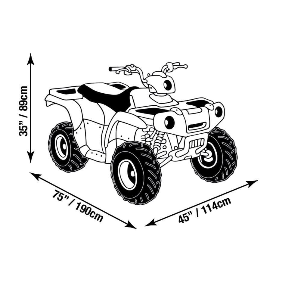 Raider GT Series ATV Cover Deluxe Woven Weather Protection / Large